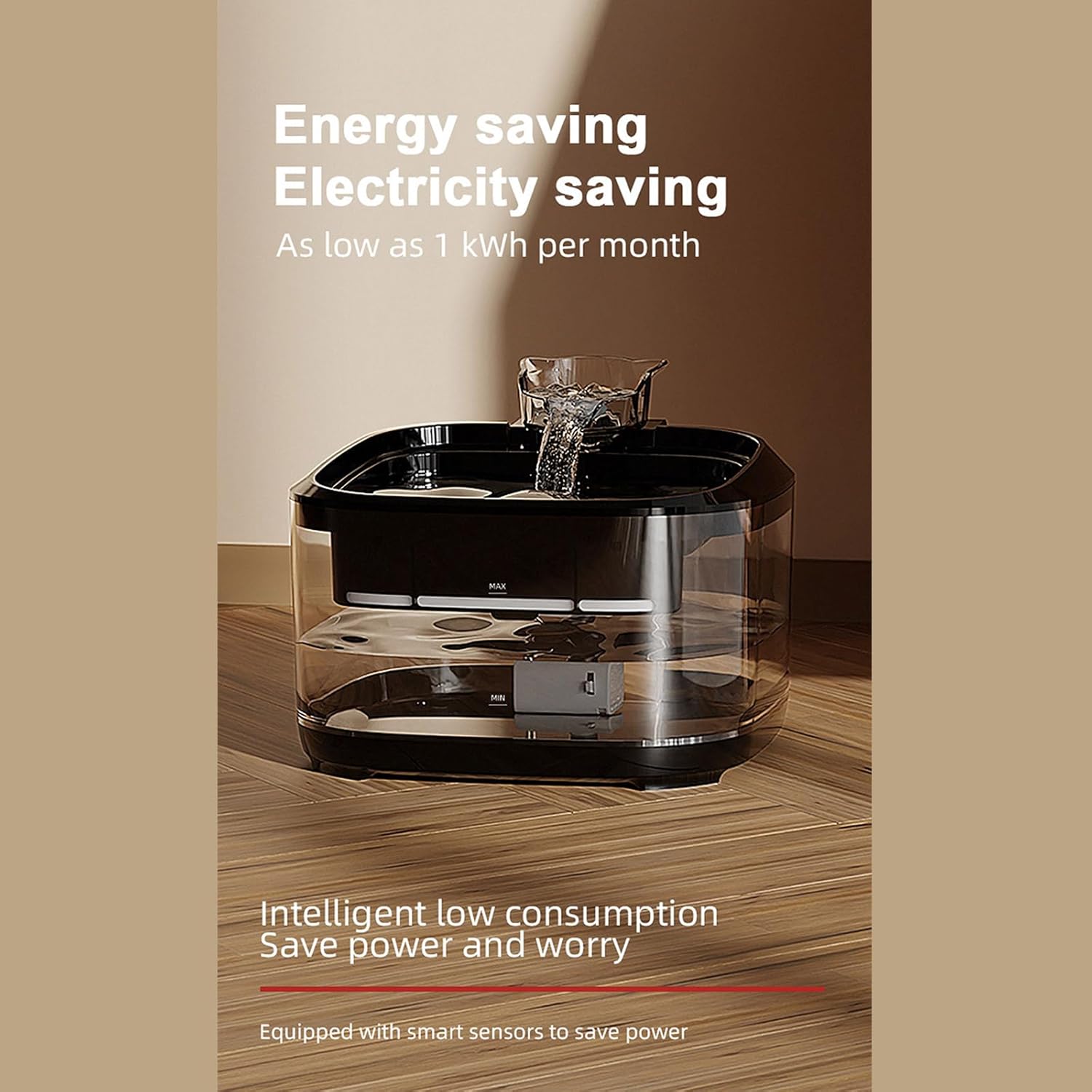 Large Capacity Pet Water Dispenser Automatic Cats Dog Drinking Fountain with Filtration Quiet Design Pet Watering Supply Automatic Cats Water Fountain