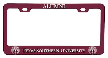 R and R Imports Texas Southern University Alumni License Plate Frame New for 2020