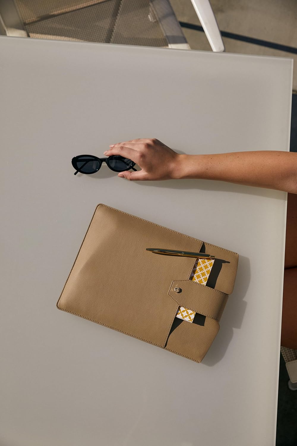 lindsay albanese The Daily Cactus 'Leather' Laptop Clutch