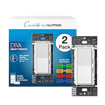 Lutron Diva Smart Dimmer Light Switch