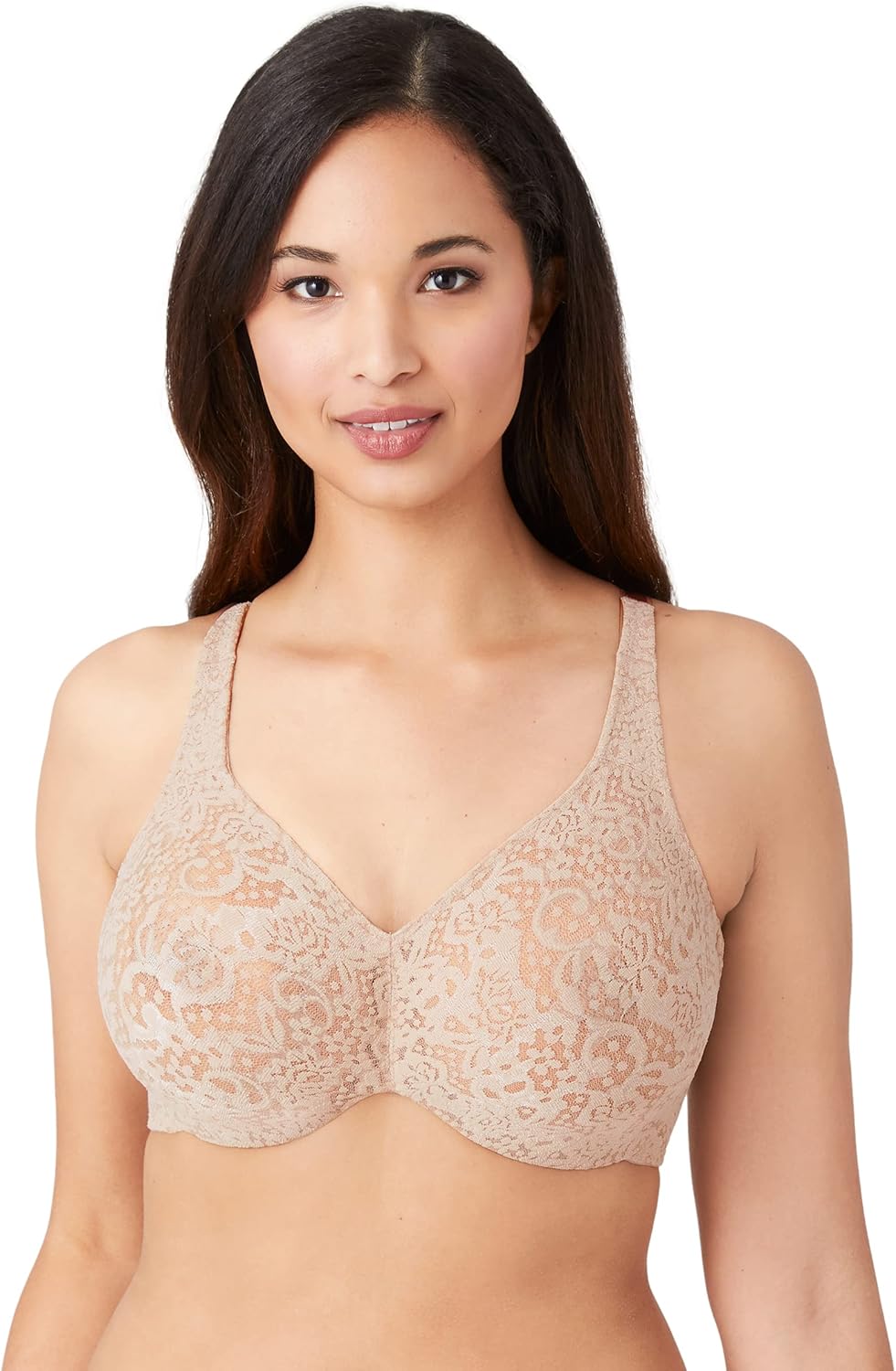 Wacoal Women's Halo Lace Full Coverage Underwire Bra
