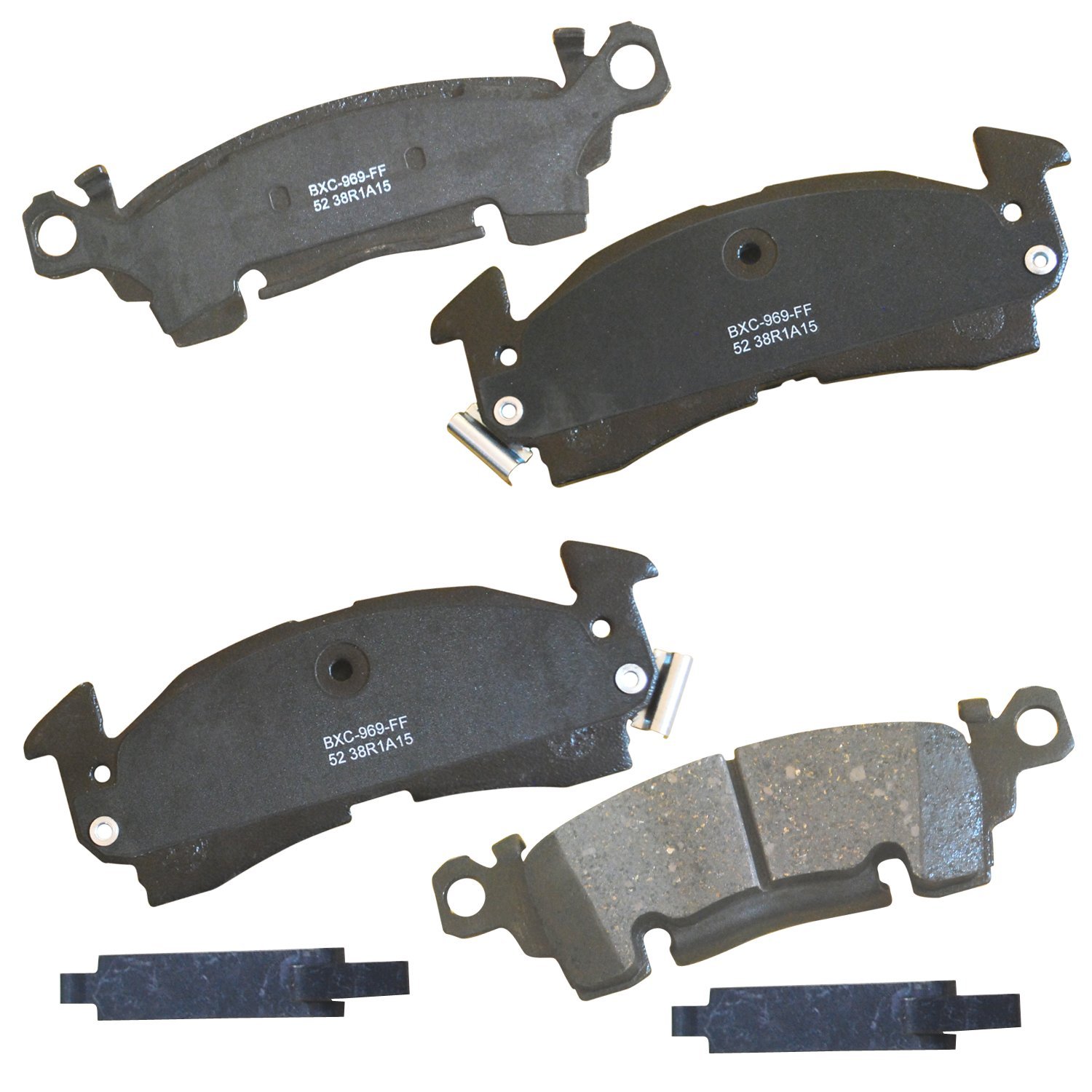 Bendix Premium SBC52 Brake Pads for Apollo,Centurion,Century,Commercial Chassis,Electra,Estate Wagon,GS,350,00,455,LeSabre,Regal,Riviera,Roadmaster,Skylark,Special,Sportwagon,Wildcat,Brougham