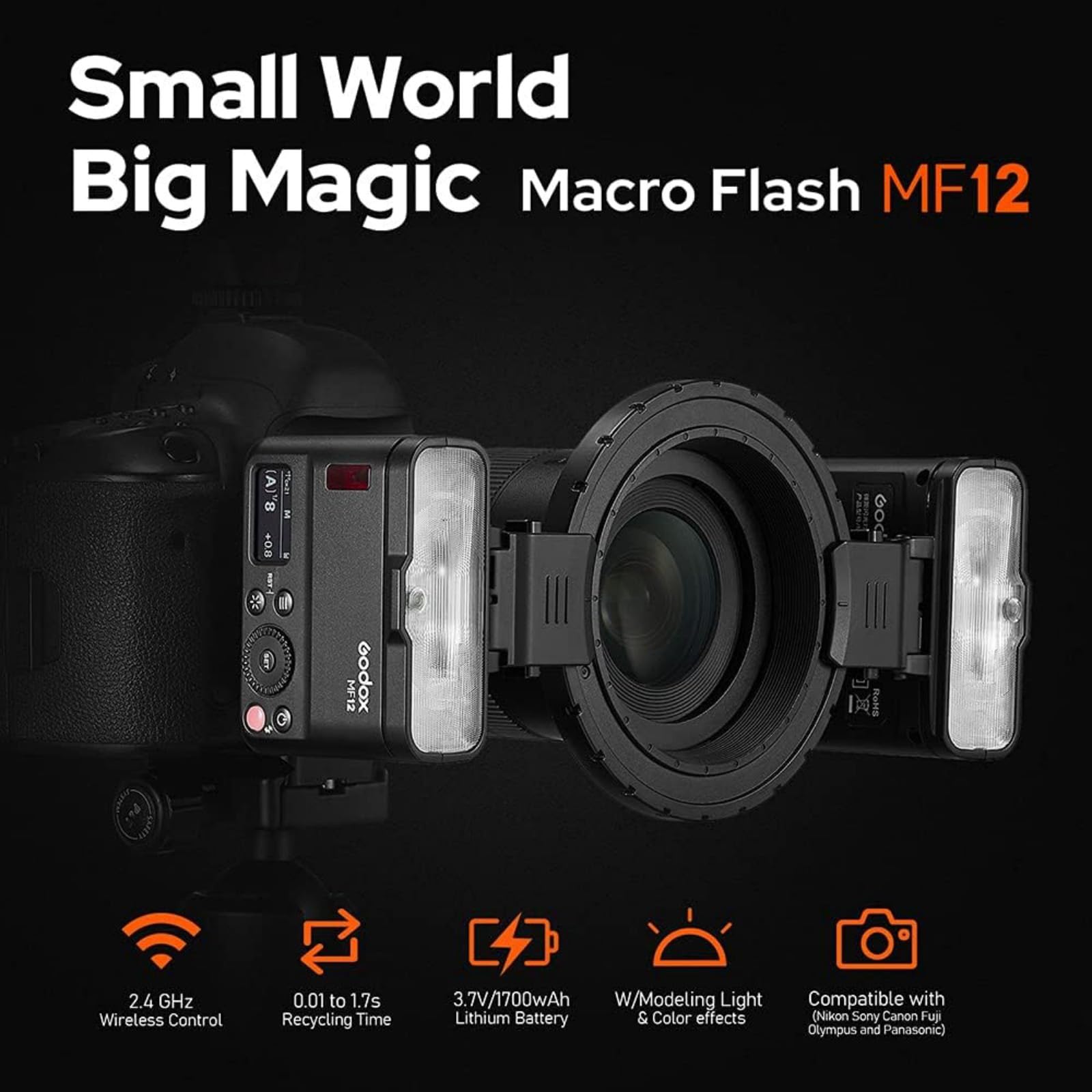 GODOX Flash Macro MF12