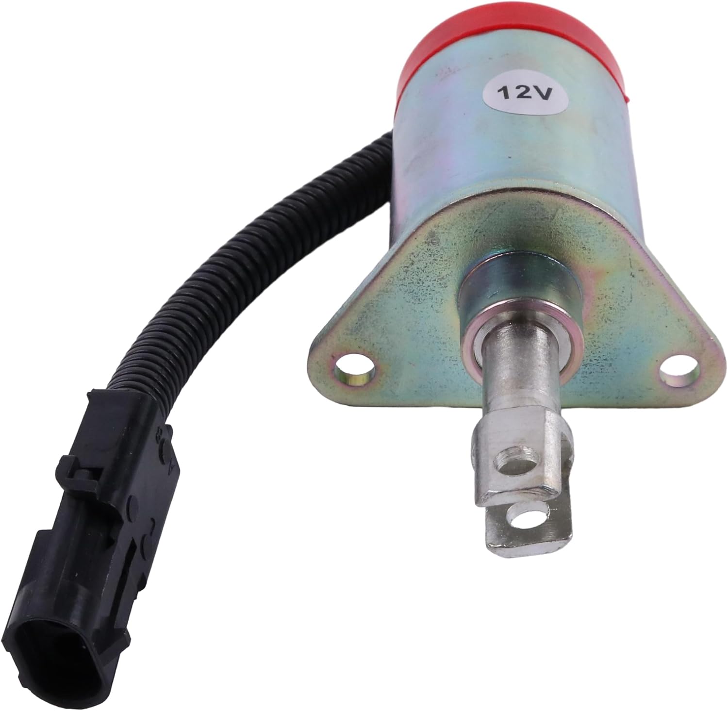 12V Fuel Shut Off Solenoid Valve RE526570 Compatible with John Deere CT315 CT322 CT332 4120 4320 4520 4720 5225 5325 244J 304J 313 315 317 320 325 328 332