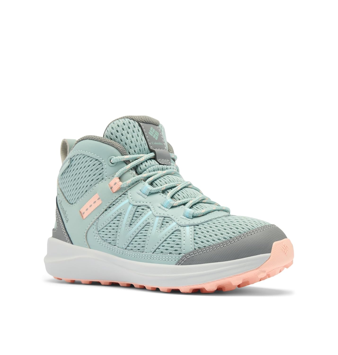 Columbia Bota infantil unissex Peakfreak Rush Mid impermeável para caminhada