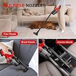 Cordless Vacuum Cleaner for Milwaukee 18V Battery, Handheld Vacuum Cleaner for Home Car Hardwood Floor Carpet, Stick Vacuum Cleaner with Washable HEPA Filter(No Battery)