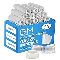 Algopix Similar Product 8 - DH Medical Pack of 24 Gauze Bandage
