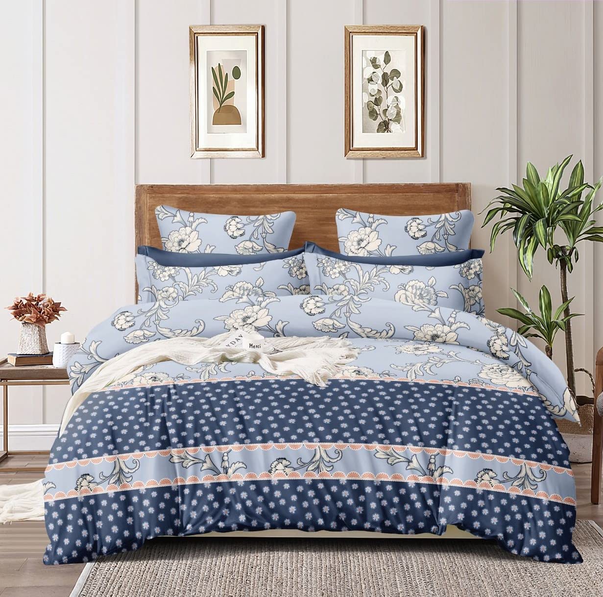VIVEA RESERVE Supersoft King Size Duvet Cover II King Size Comforter Cover II King Size Razai Cover II Comforter Cover Double bed II Duvet Cover Double bed II Rajai Cover Double bed King size - 90" x