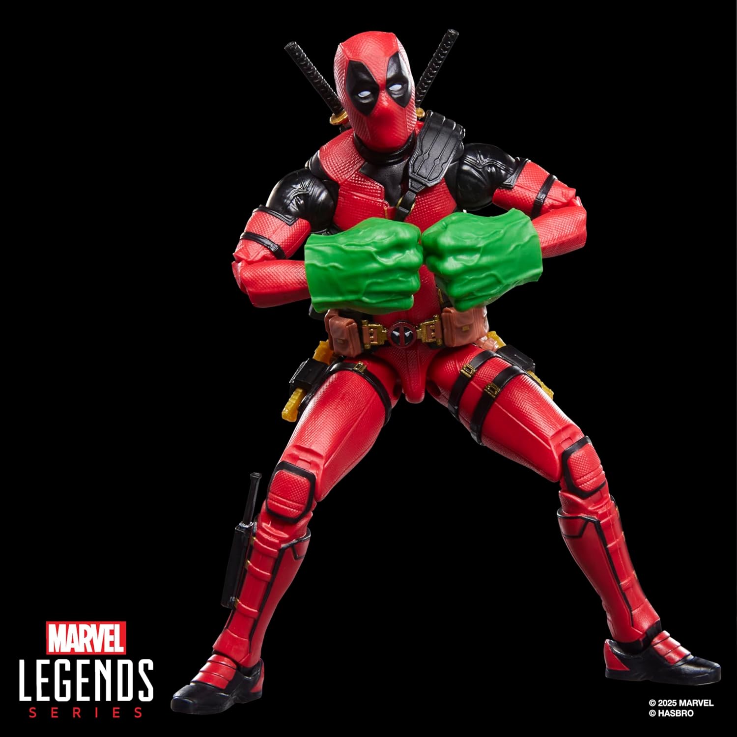 Marvel Legends Series Dogpool and Deadpool, Marvel Studios' Deadpool & Wolverine Movie Collectible 6-Inch Action Figure Gift