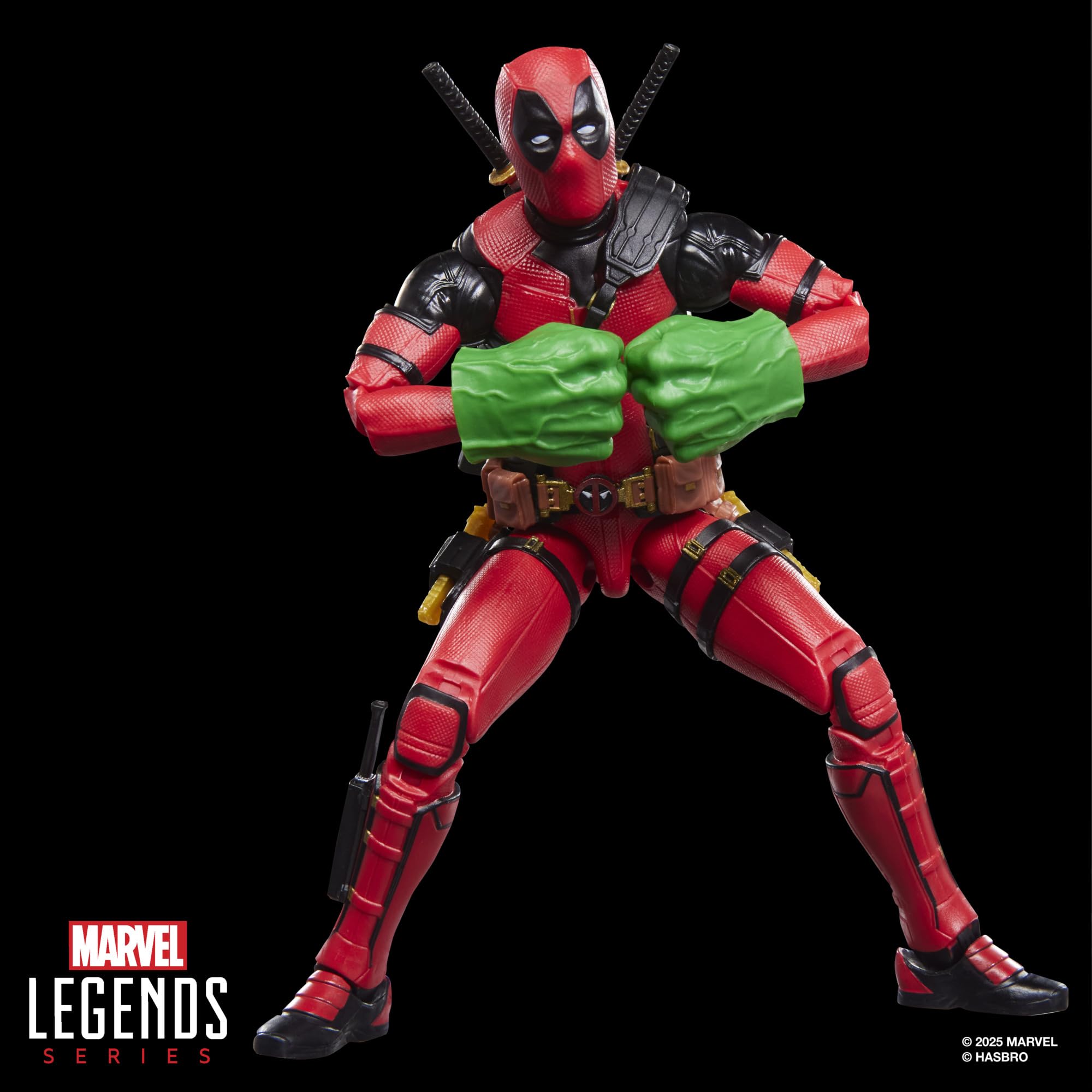 Marvel Legends Series Dogpool und Deadpool, Action-Figurengeschenk zum Sammeln zum Marvel Studios' Film Deadpool & Wolverine, Skala 15 cm | Marvel Legends Deadpool & Wolverine 15,2 cm Actionfigur Deluxe - Dogpool und Deadpool