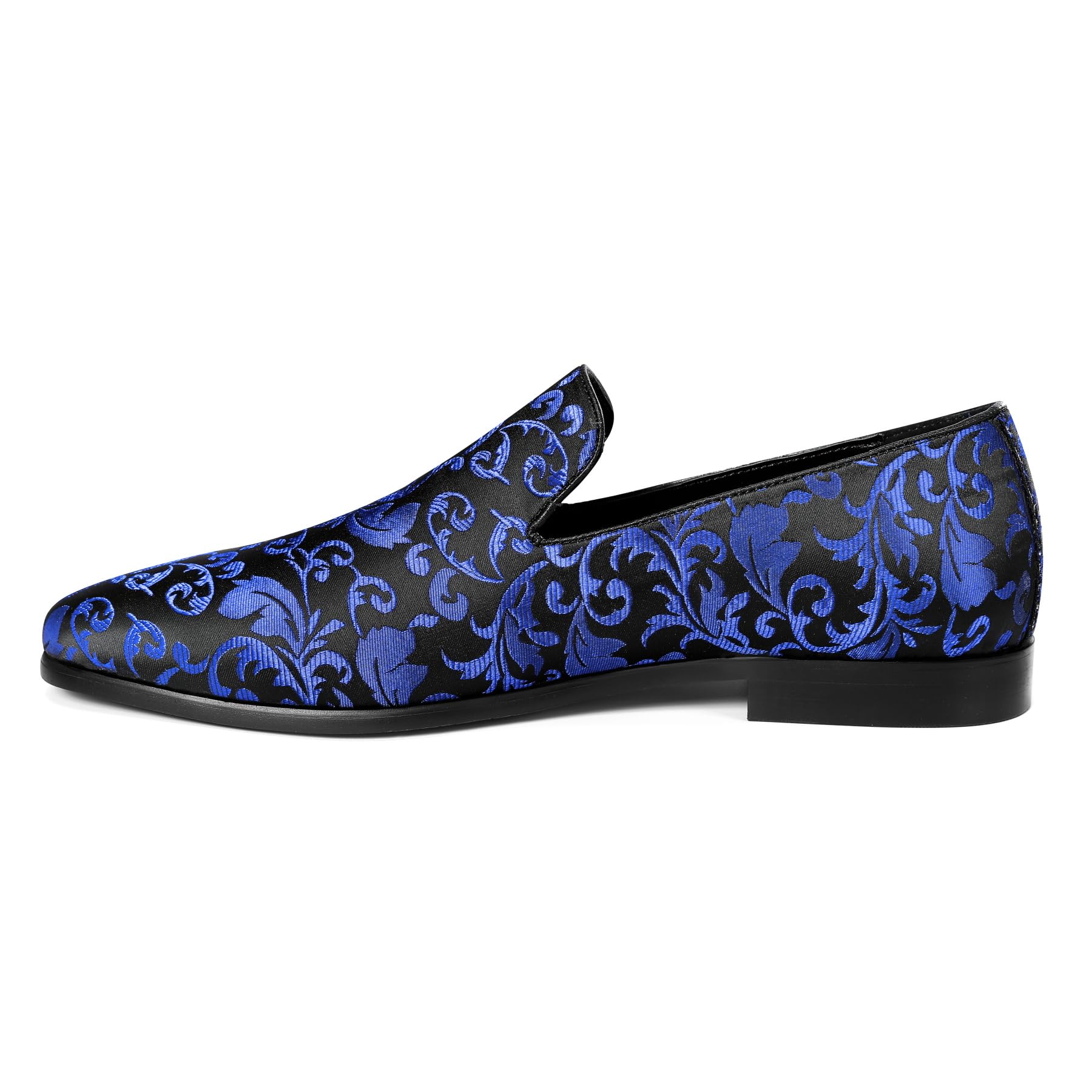 YFFUSHI Herren Stickerei Loafer Leicht Flache Slipper Hochzeit Mokassins