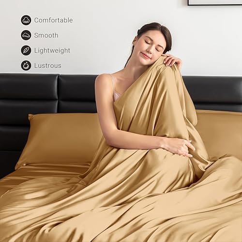 Miniatura 5 de THXSILK 1 funda de edredón de seda de 22 mommes, funda de edredón de seda, ultra suave, lavable a máquina, duradera, 100% seda de morera de grado