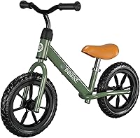 BOBIKE Toddler Balance Bike for 2-5 Year Olds - Adjustable Seat & Handlebar, Lightweight 5.5lbs No-Pedal Training Bike, Perfect Kids Gift