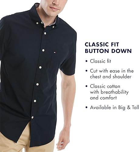 Miniatura 4 de Tommy Hilfiger - Camisa de manga corta abotonada para hombre