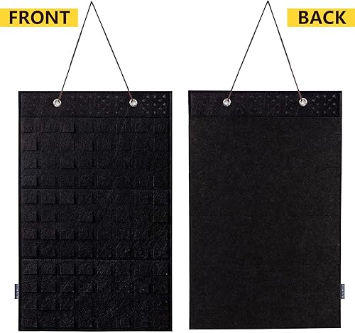 Miniatura 5 de Estuche de exhibición de colección de pines, organizador de broches para colgar en la pared, tablero de pines para pines esmaltados, soporte de