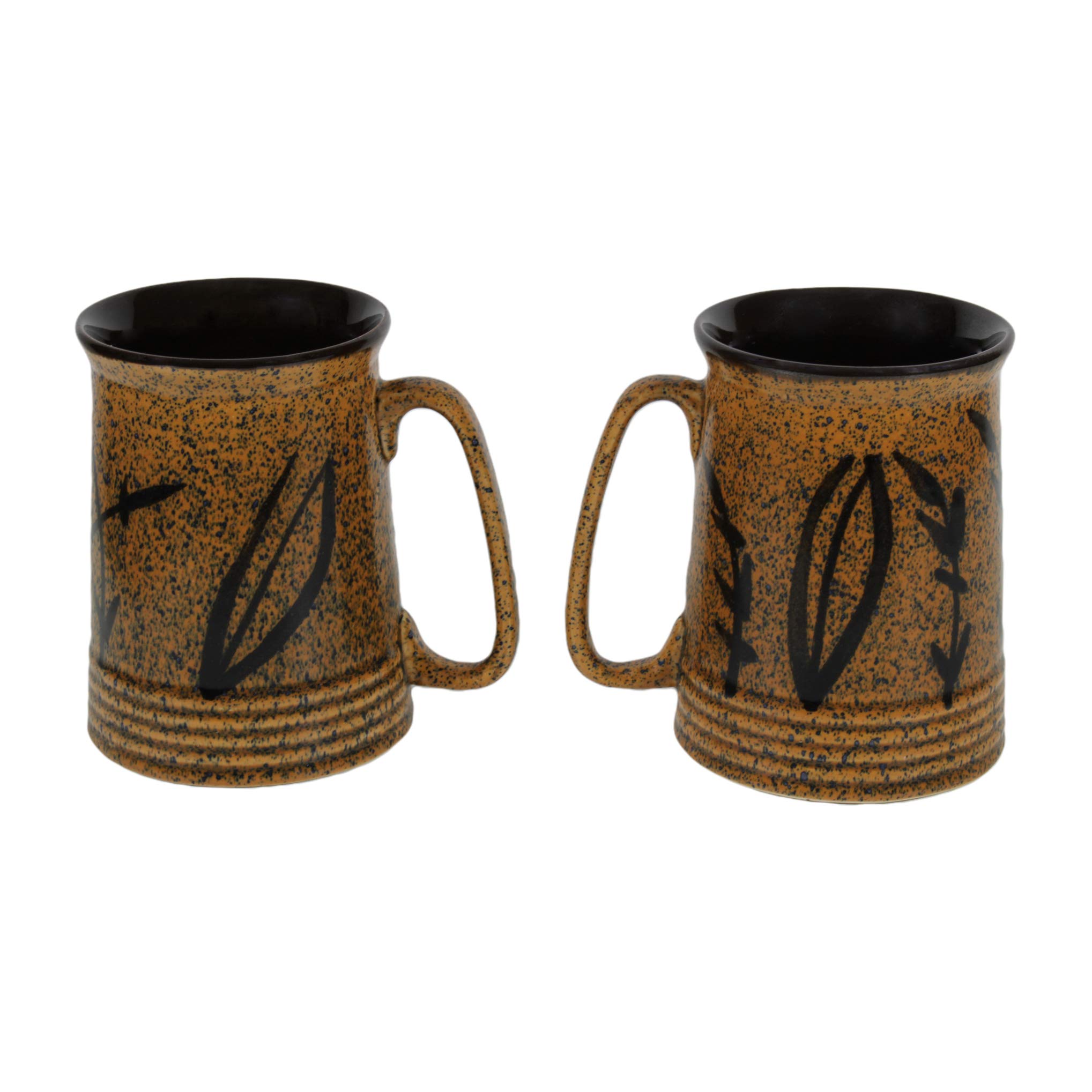 Reyavi Ceramic Beer Mugs - Set of 2 -10