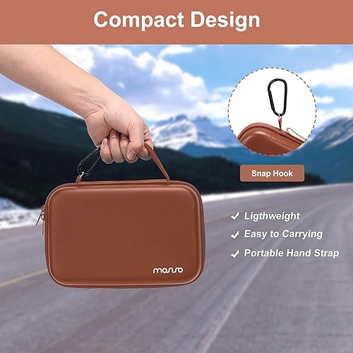 Miniatura 6 de MOSISO Funda para cámara compatible con cámara digital Sony ZV-1  ZV-1F  ZV-1 II Vlog y kit de accesorios para vlogger trípode, funda de transporte