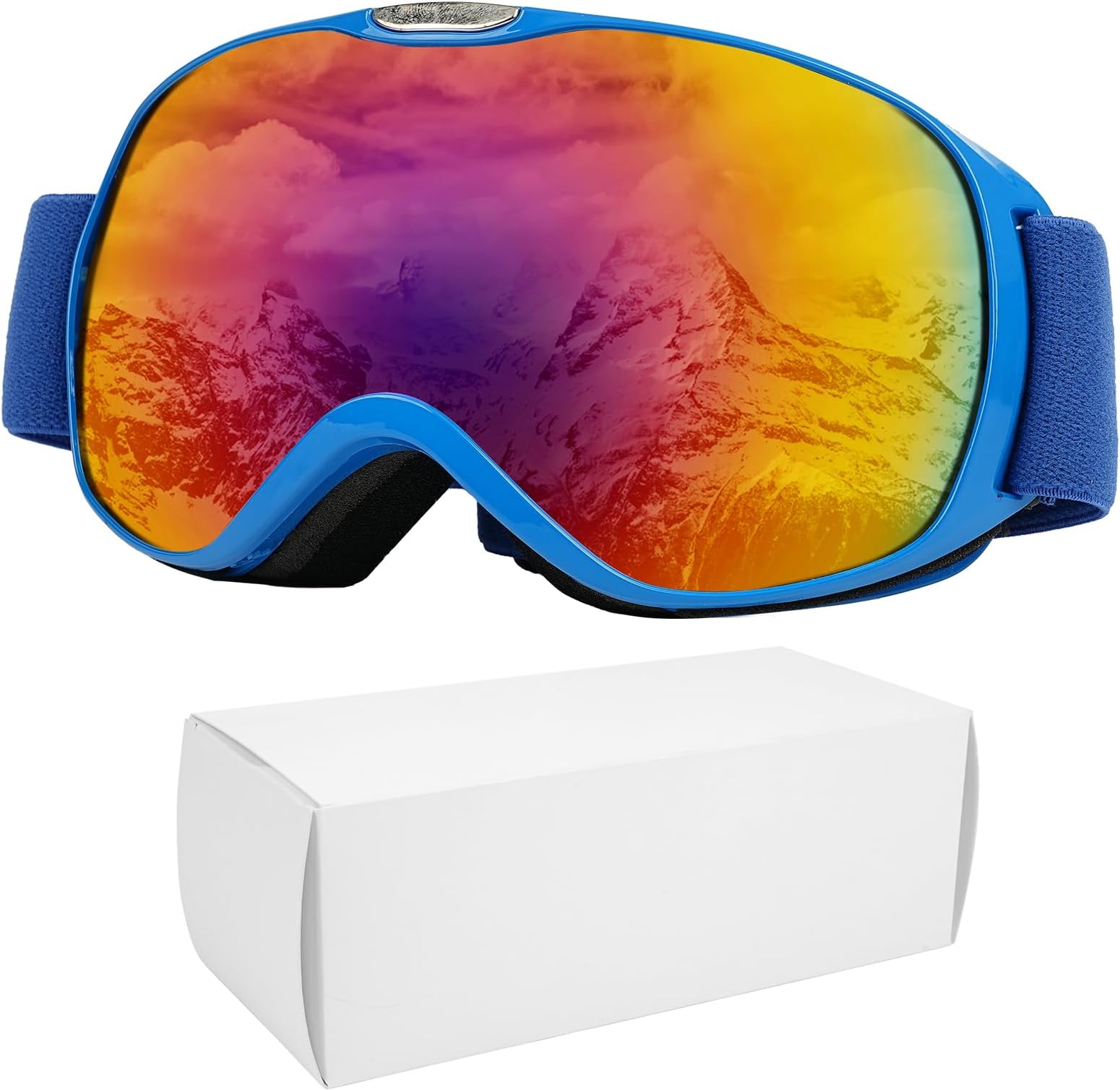 VIPITHSnow Goggles Windproof 100% UV Protection, Cycling Motorcycle Snow Glasses Ski Goggles, Outdoor Sports Ski for Kids Boys Girls Junior