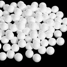50 Pcs 1.18 Inch Foam Balls for Crafts Styrofoam Balls Small White Foam Ball Polystyrene Craft Ball for DIY Art Holiday Household School Projects and Party Decoration
