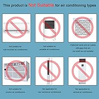 Vista 2 de Deflector de ventilación independiente ajusta la dirección del viento a voluntad, deflector de ventilación de registro de techo, deflector de aire