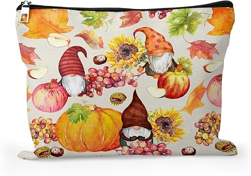 Miniatura 1 de Cafl Bolsa de maquillaje para viajes, artículos esenciales para organizar joyas, bolsa de cosméticos para el cuidado de la piel, neceser con