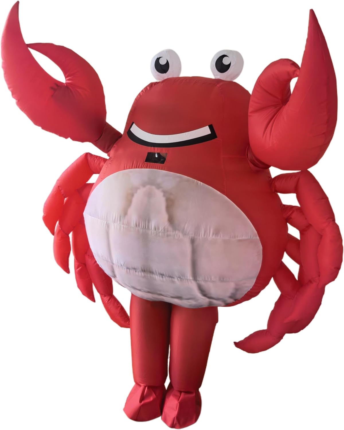Inflatable Crab Costume Mascot Costume Blow up Suit Fun Adult Valentines Christmas Halloween Party Cosplay Fancy Dress - Image 4