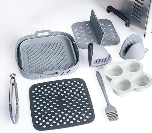 Miniatura 8 de H404 Airfryer Liners - Accesorios para freidora de aire - Forros de silicona para freidora de aire - Forros de silicona para freidora de aire -