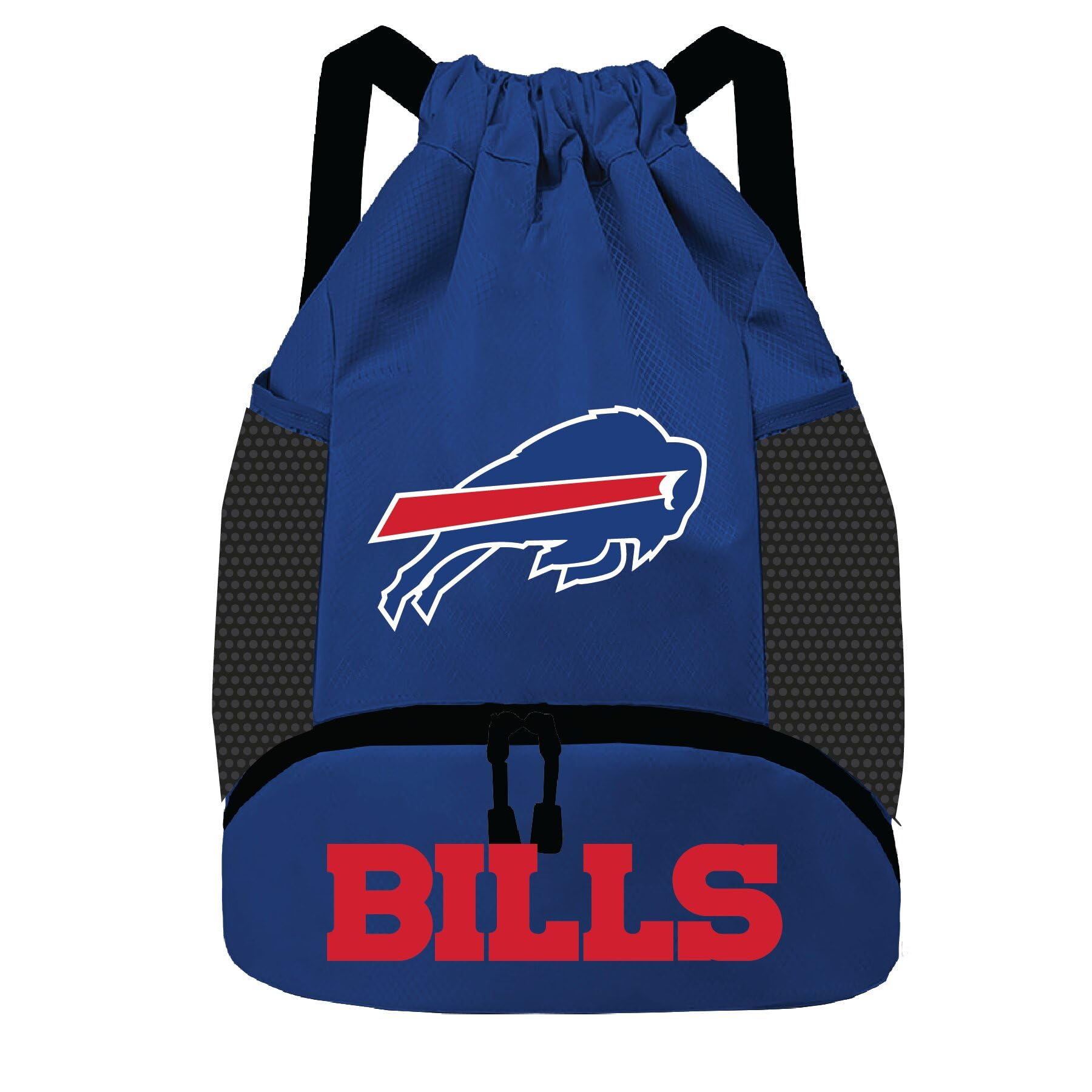 NFL Buffalo Bills Cinch Bag – Standard Logo Drawstring Backpack