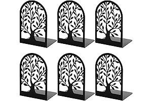 Tree Bookends to Hold Books, Modern Decorative Bookends