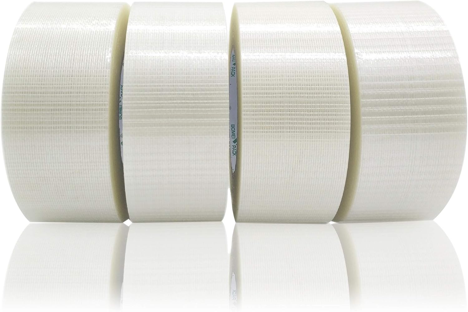 Buy 4Rolls Bi Directional Filament Tape, Fiberglass Reinforced