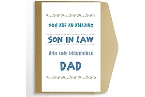 Appreciation Card for Son-in-Law from Mother-in-Law: Expressing Love and Gratitude