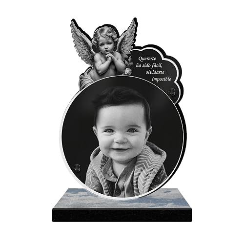 Eternel - Placa Funeraria Personalizada Ángel