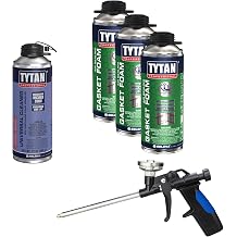 TYTAN Professional Gasket Insulating Foam Sealant, 14 oz. Gun Aerosol Can Case, 12