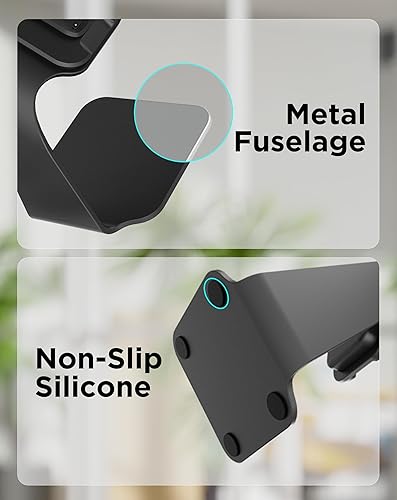 Miniatura 7 de CAVN Soporte de carga de repuesto para Fitbit Charge 6, Charge 5 y Luxe - Estación base de aluminio con cable USB de 4.2 pies para relojes