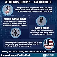 Vista 5 de Mighty Max Battery Batería auxiliar MM-AUX14 12V 14Ah, 22RC, 200 CCA recargable AGM batería de coche