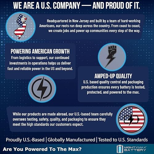 Miniatura 5 de Mighty Max Battery ML22-12 - Batería SLA de 12 voltios y 22 Ah - Paquete de 4