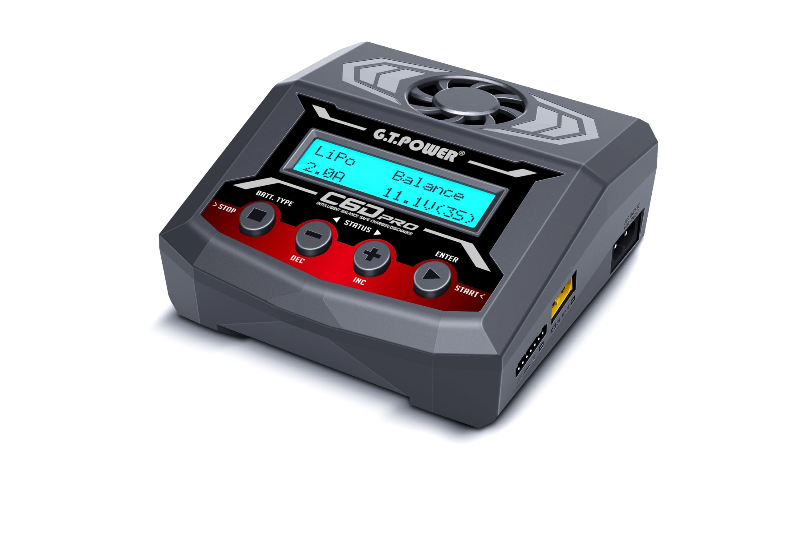 Triplot Lipo Balance Charger/Discharger with AC MAX 100W,12A, DC MAX 300W,12A, Discharge Max.5W, FB-DIS Model max 300W,Multi-Battery Support,1-6 Cells LiPo,1-15cells NiMh,NICD,PB 2-20V,
