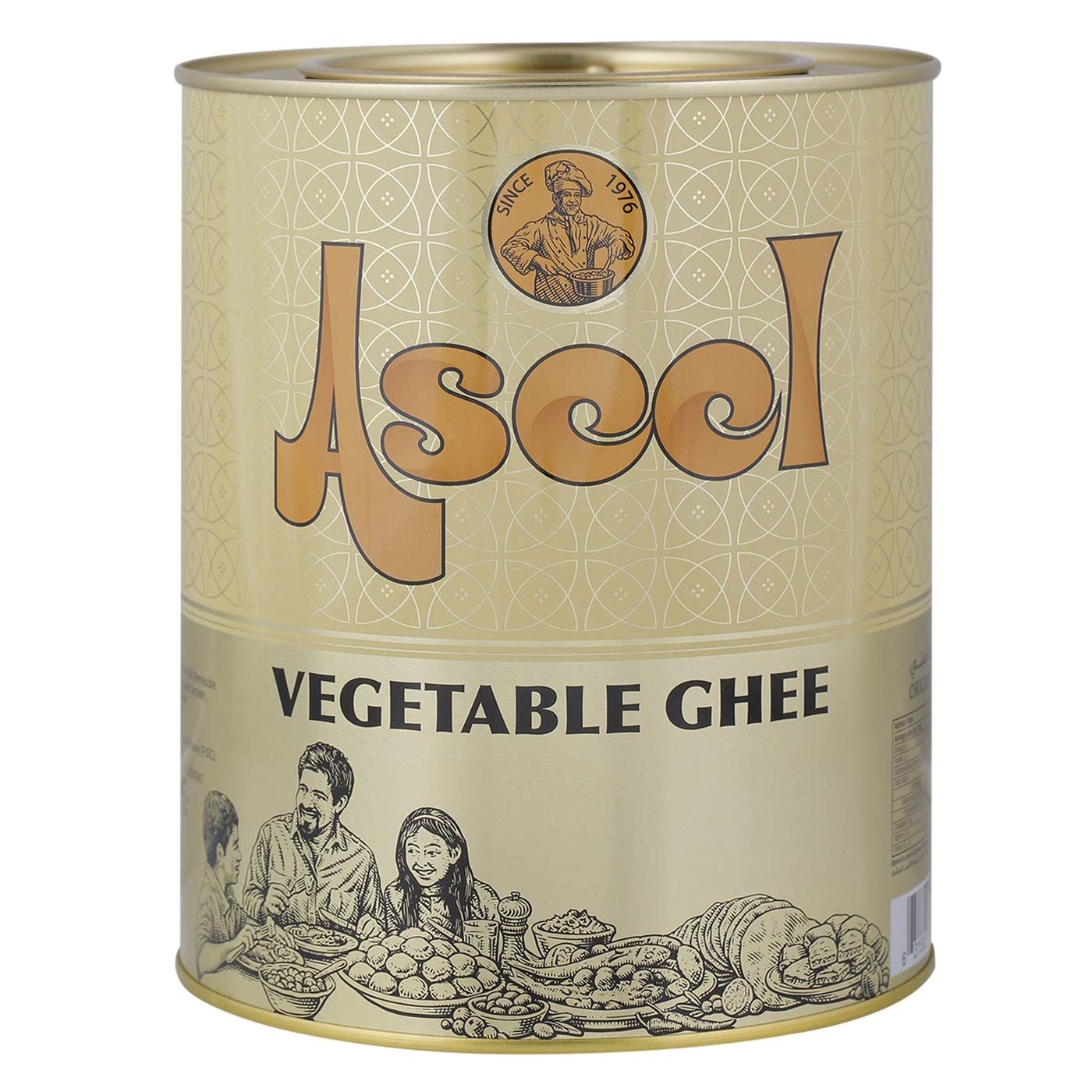 Aseel Vegetable Ghee (4.5 Lb (2 Kg)