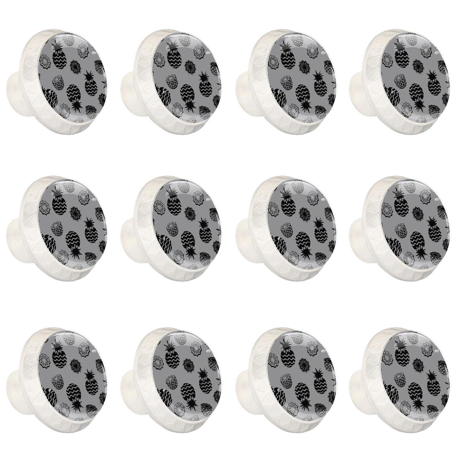 Boutons de cuisine au motif fruit gris pour relooker une commode ou un placard