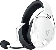 Razer レイザー BlackShark V2 HyperSpeed White ワイヤレスゲーミングヘッドセット 指向性 マイク チタン50mmドライバー HyperSpeed Wireless (2.4GHz) Bluetooth USB接続 軽量 70時間持続 ブラックシャーク ブイツー ハイパースピード 【日本正規代理店保証品】