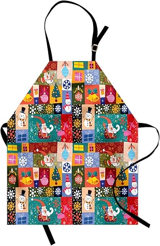 Lunarable Digital Printed Multicolor Aprons