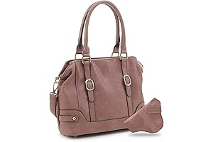 JESSIE & JAMES Elena Concealed Carry Satchel Purse Top Handle Shoulder Tote...