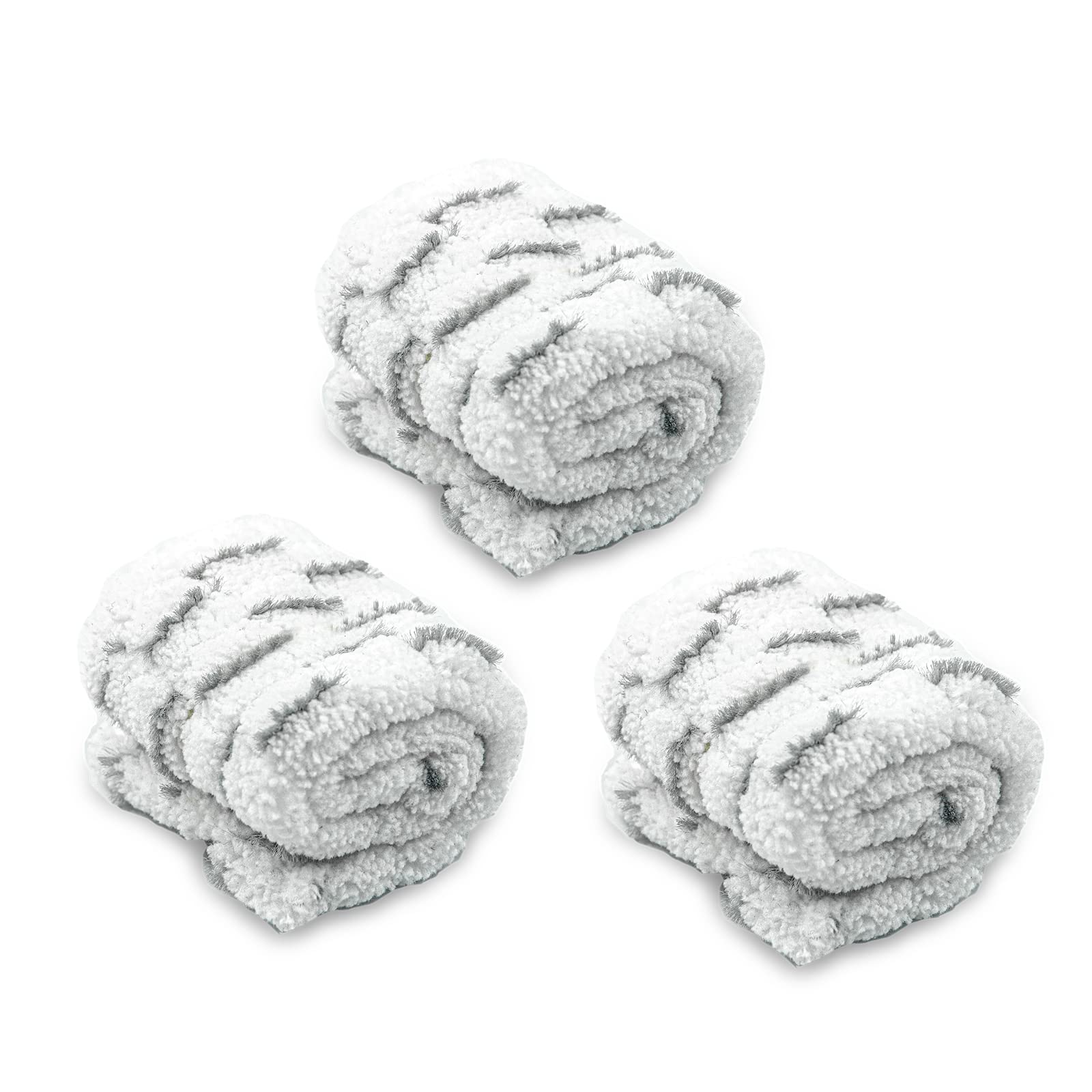 Raclette de fenêtre et lot de 3 tampons de rechange microfibre anti-traces