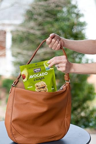 Miniatura 5 de Hippie Snacks Patatas fritas de aguacate, guacamole, a base de plantas, con alto contenido de proteínas, sin gluten para tablas de embutidos, 2.5