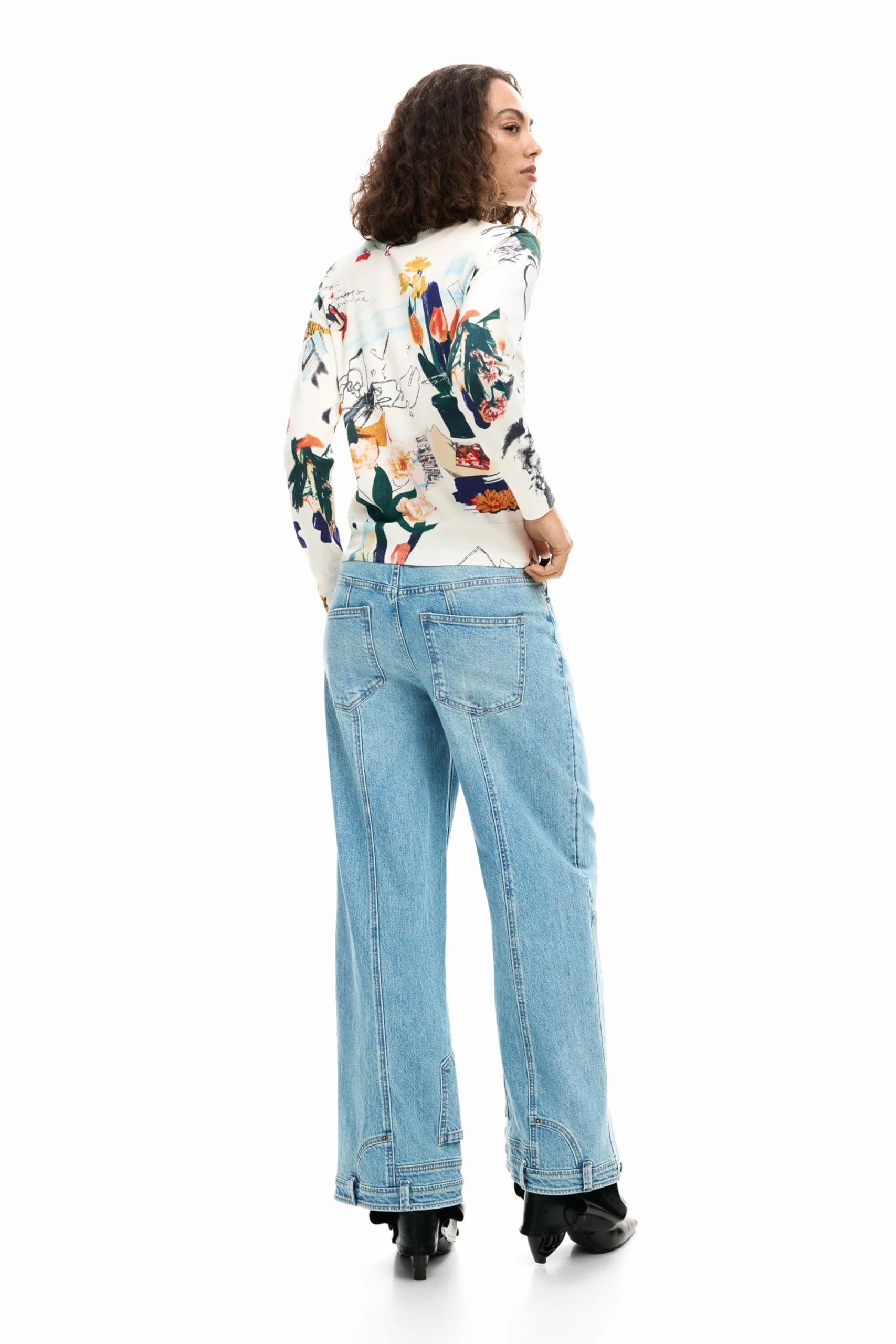 Desigual Nantes XS Lacroix Sweatshirt Donna