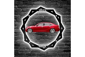 Custom Car Silhouette LED Garage Wall Light