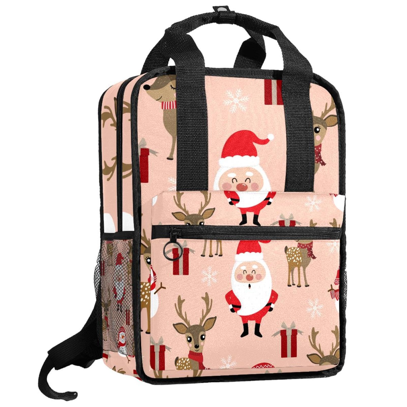 Sac à dos de Noël pour garçon, cadeau idéal avec cerf imprimé - 8