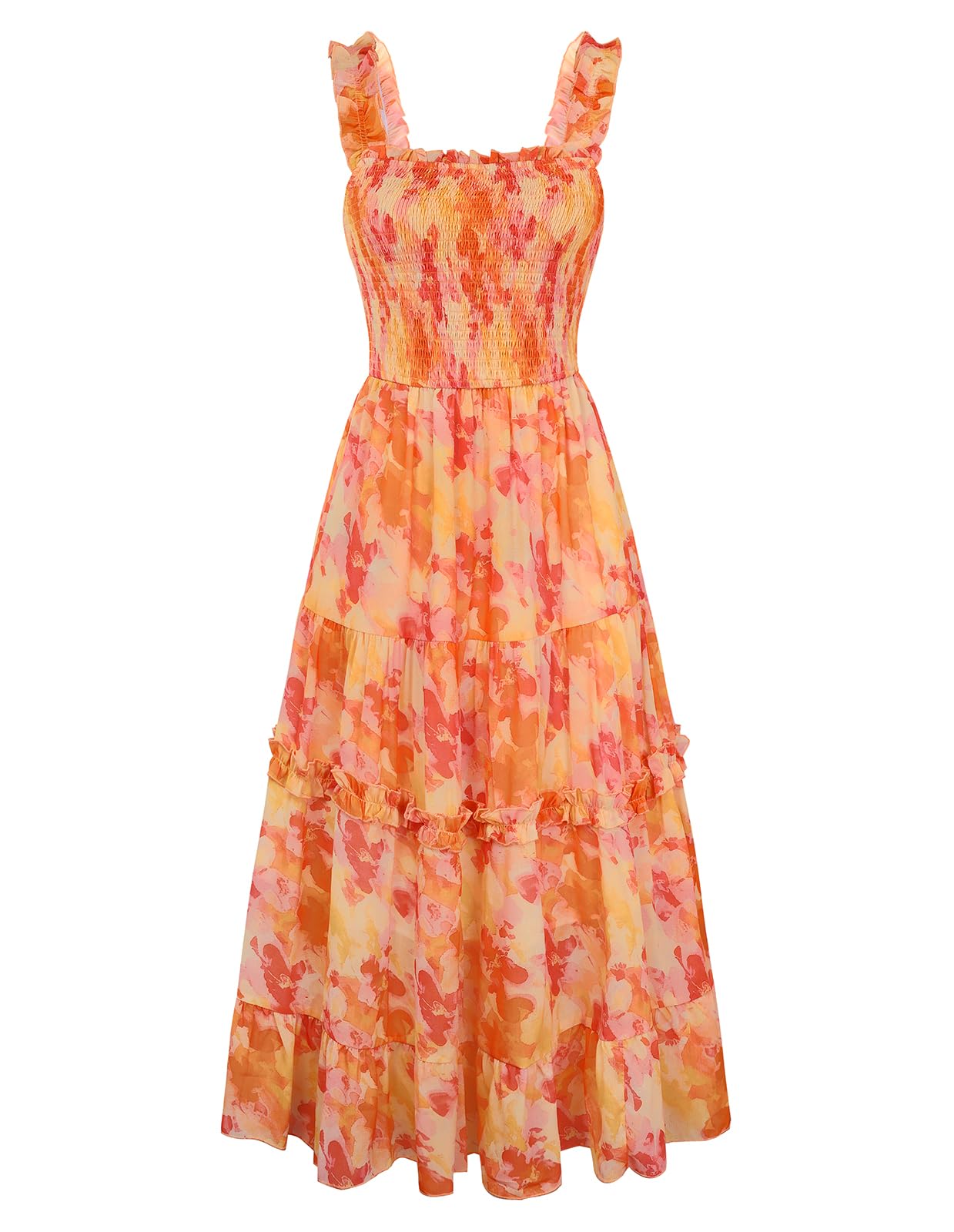 Scarlet Darkness Floral Sundress