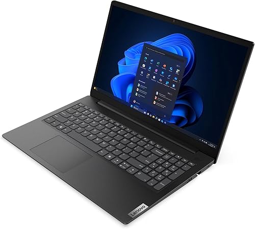 Lenovo Laptop, 15,6" FHD Display, Intel N150, 4 x 3.60 GHz, 128 GB SSD, Intel UHD Graphics, Norton 360, Windows 11, Schwarz - 3