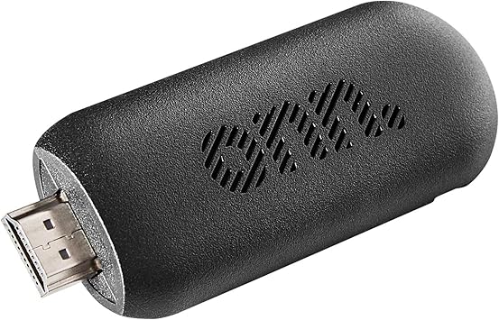 ONN Android TV 2K FHD Streaming Stick with Remote Control & Power Adapter WiFi HDMI Chromecast Built-in